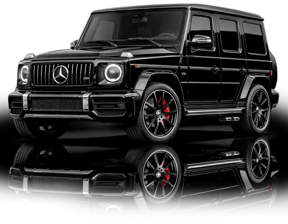 Mercedes G500 als Mietwagen